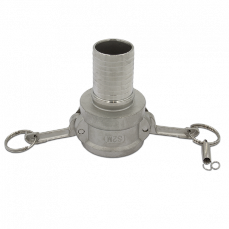 KUPPLER INOX Ø 2" TYP C MIT...