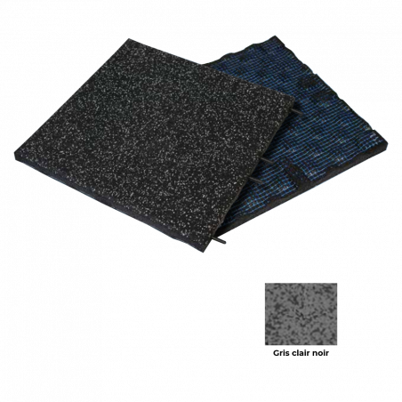ID ICE TILE WITH DELINEIGE SURFACE LIGHT GREY/BLACK EP.30mm