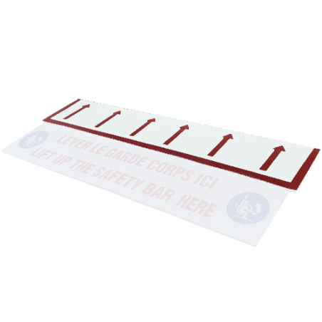 PFEIL PLATTE 8P GRÜN+ROT...