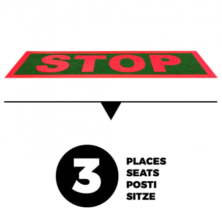"STOP" 3 PLACES FOND...